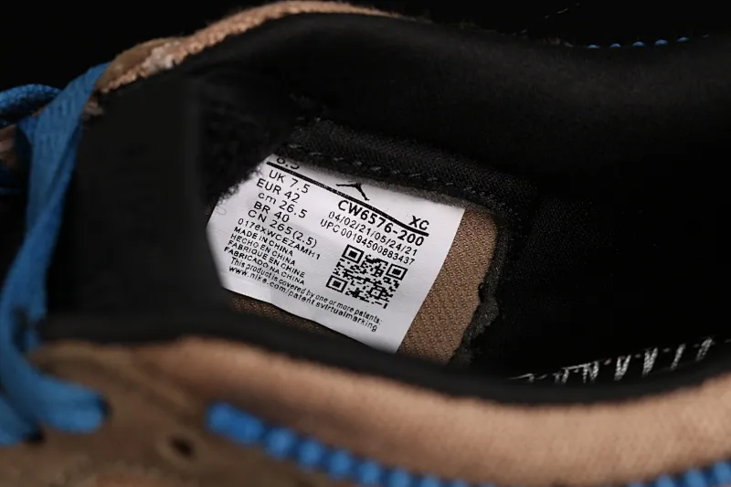 All categories Air Jordan Jordan series basketball shoes Air Jordan 1 High Z version Air Jordan 1 Switch "Black brown" AJ1 Joe 1 black brown zipper high-top cultural basketball shoes CW6576-200
